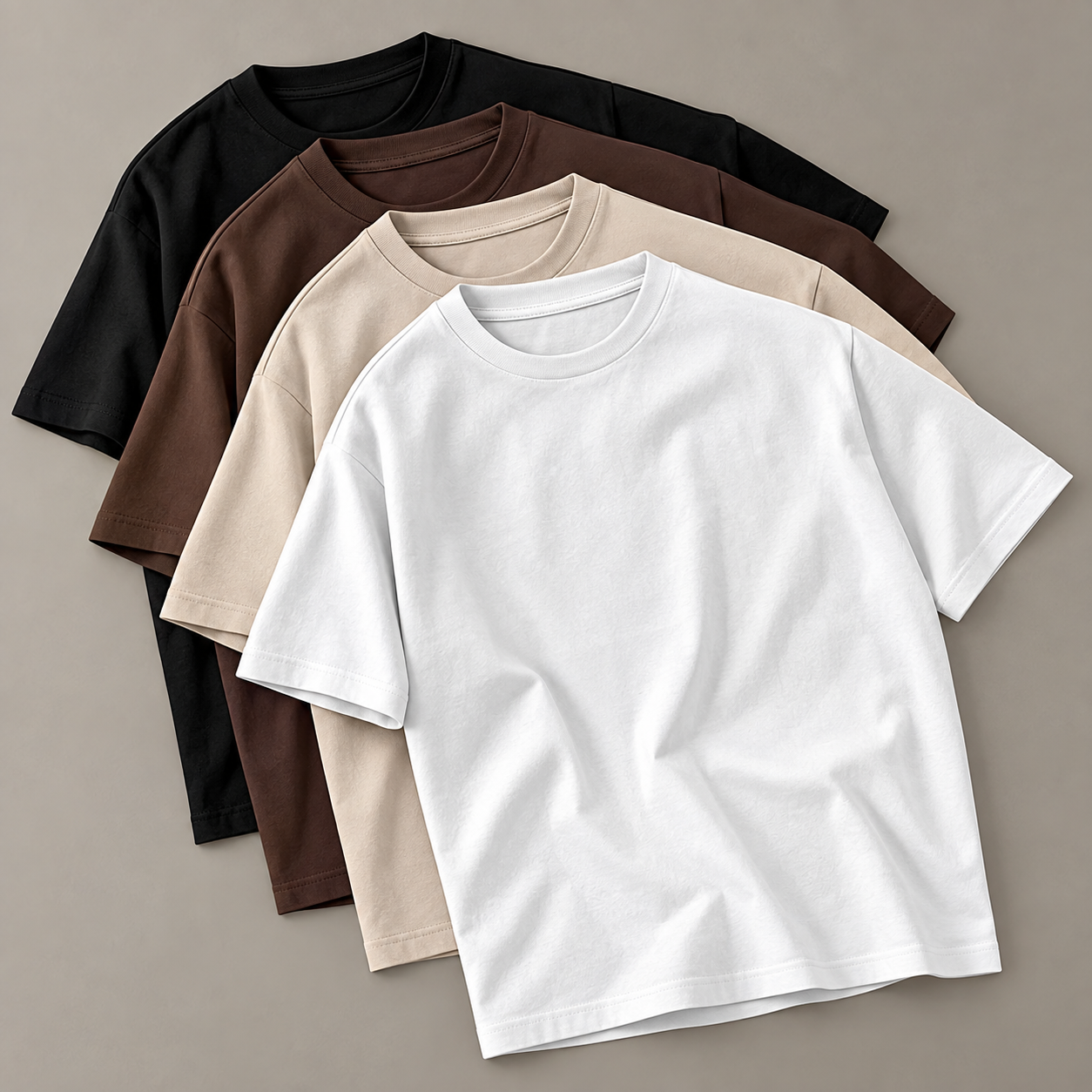 Pack Of 4 Urban Knit Short Sleeve T Shirt for Men