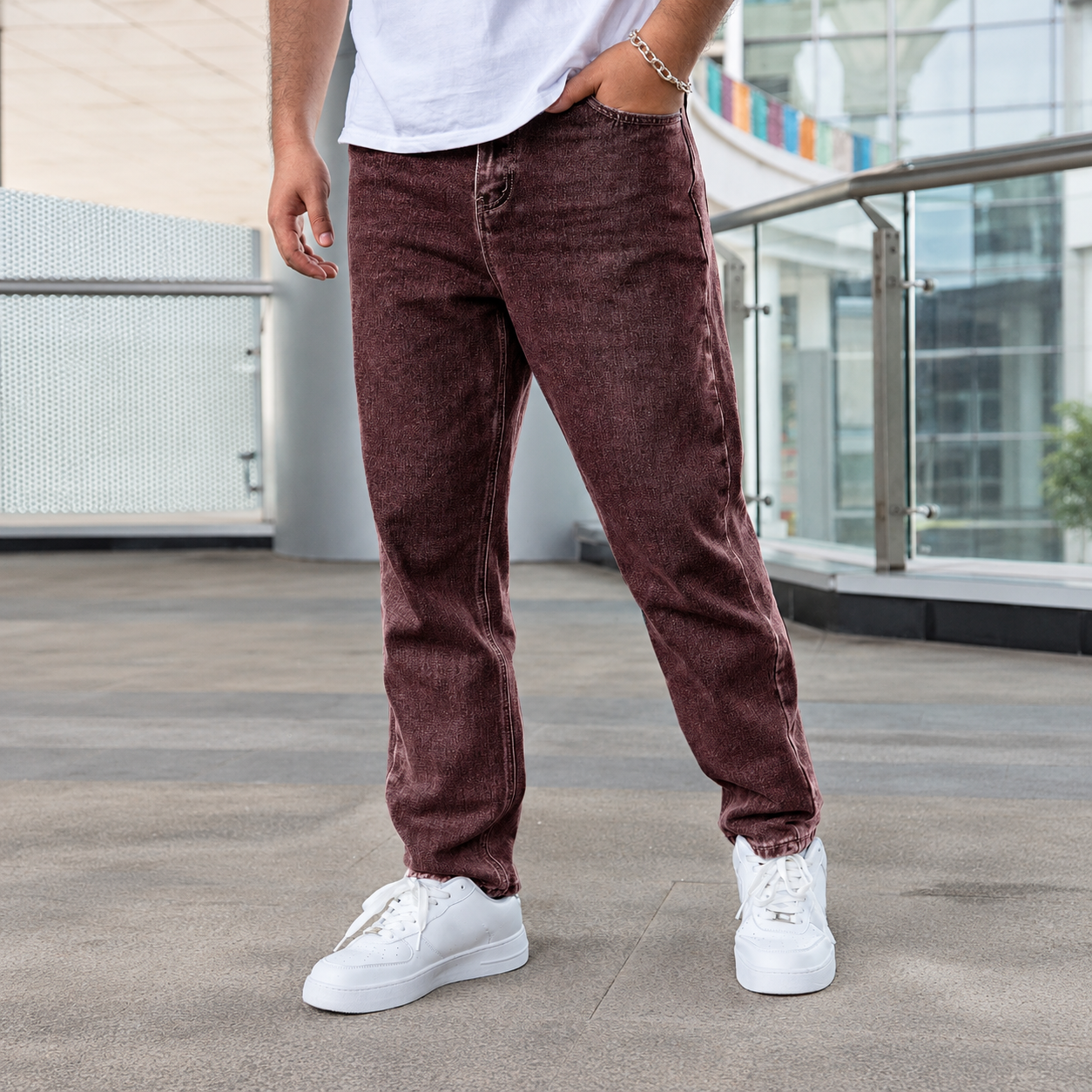 Burgundy · M