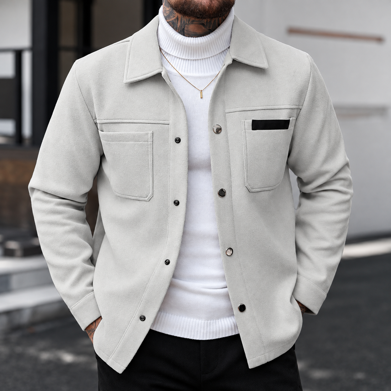 Light Gray · M