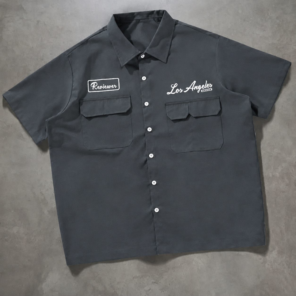 Casual Short Sleeve Loose Summer Shirt For Men With Pockets