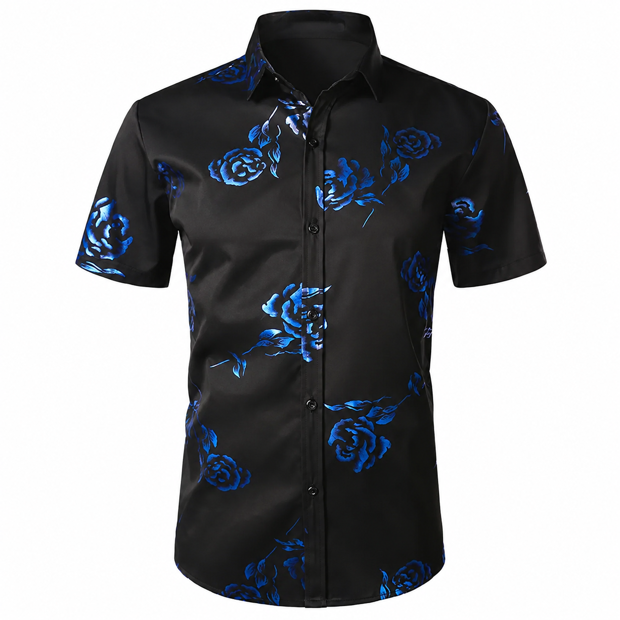 Casual Slim Summer Fashion Short Sleeve Shirts For Men