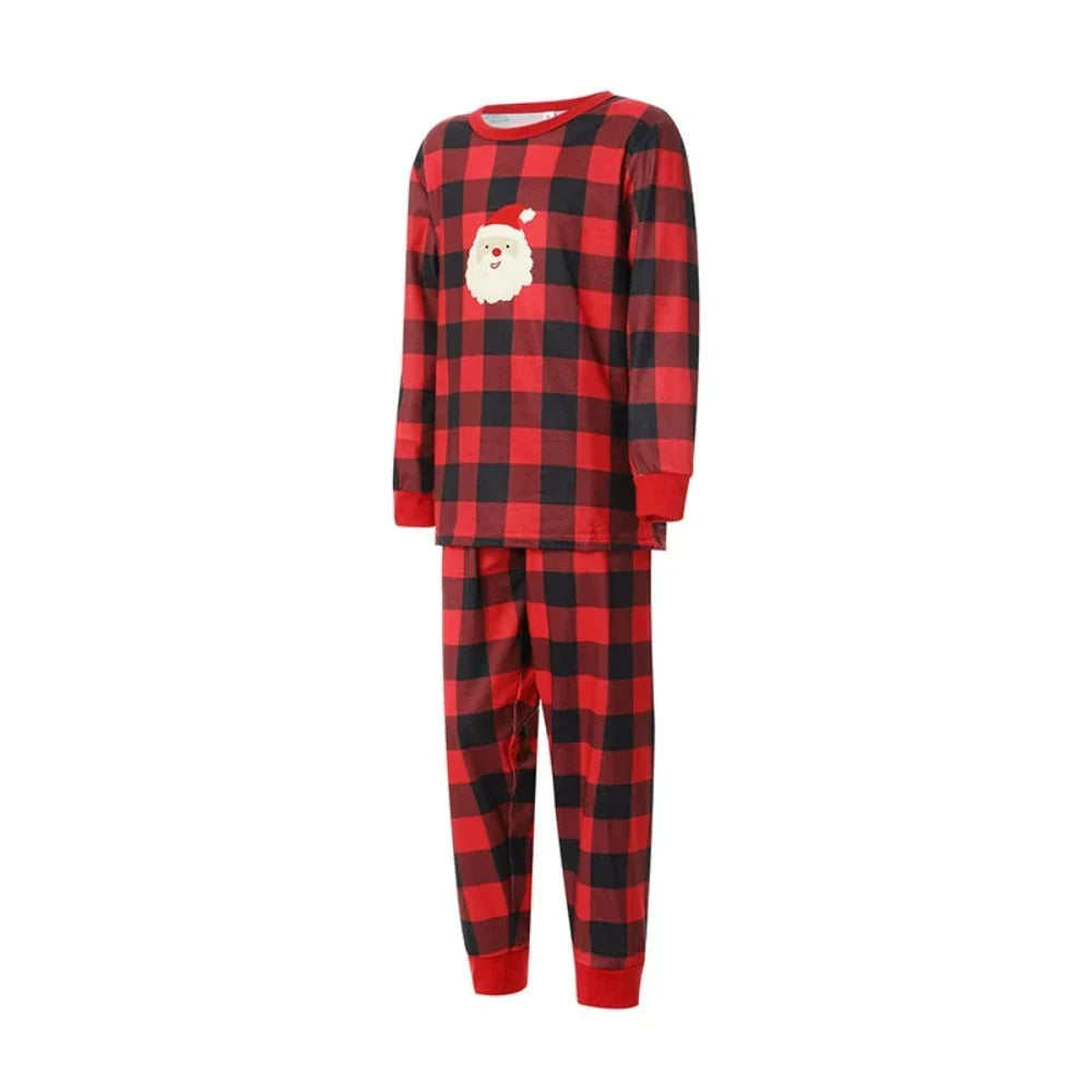 Christmas Classic Family Pajama Set-Vacay Outfit