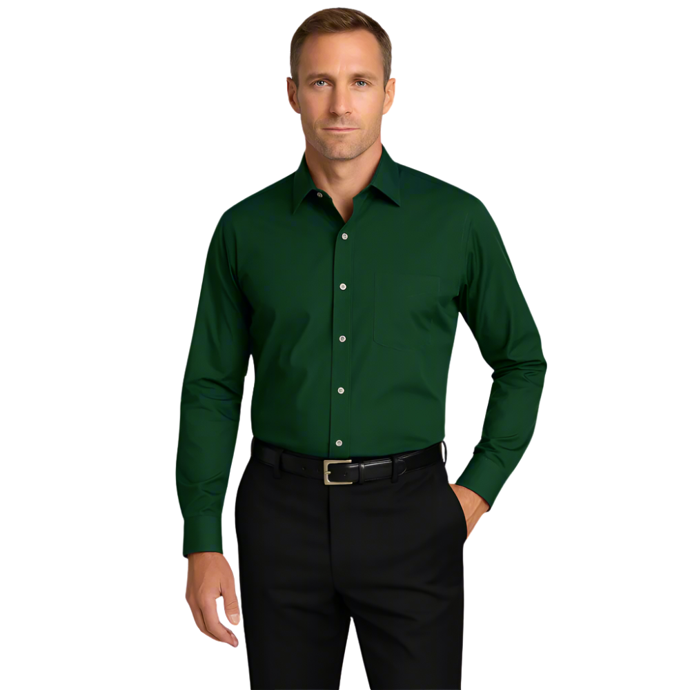 Modern Slim Fit Stretch Shirt For Men