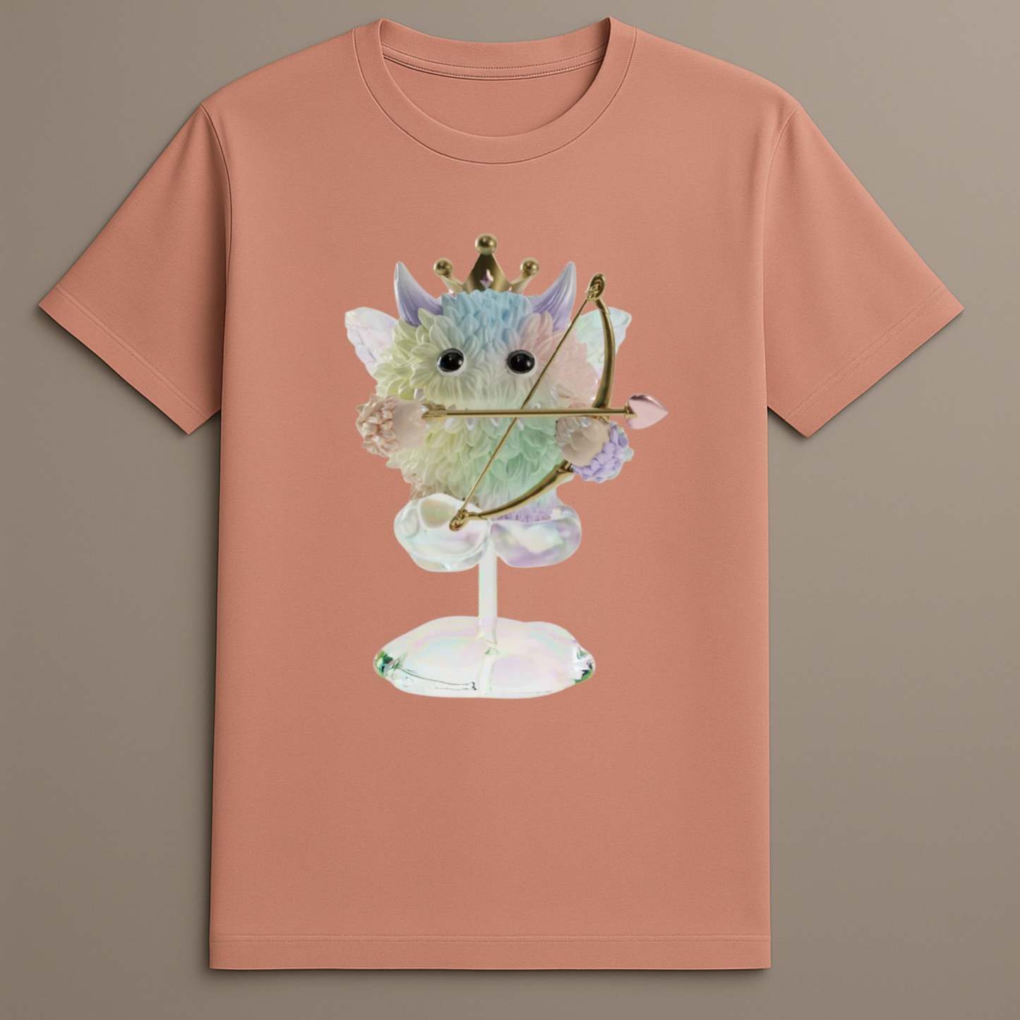 Crowned monster with bow