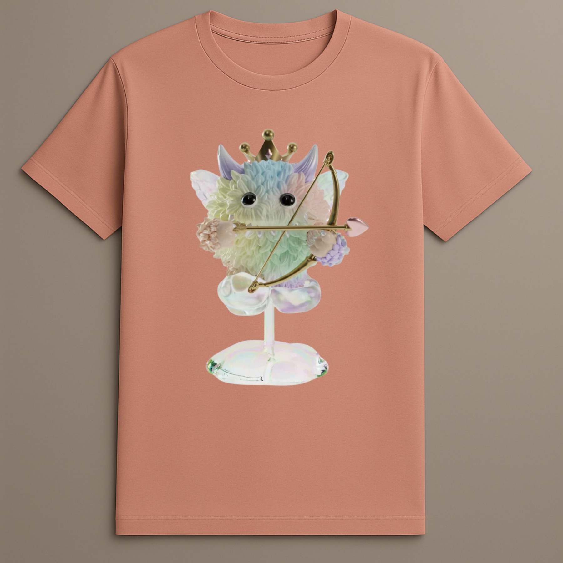 Crowned monster with bow