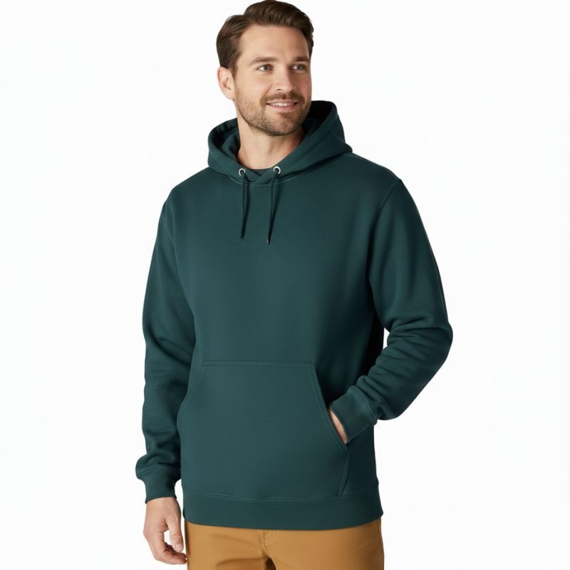 Men Rain Defender Loose Fit Midweight 1889 Graphic Sweatshirt