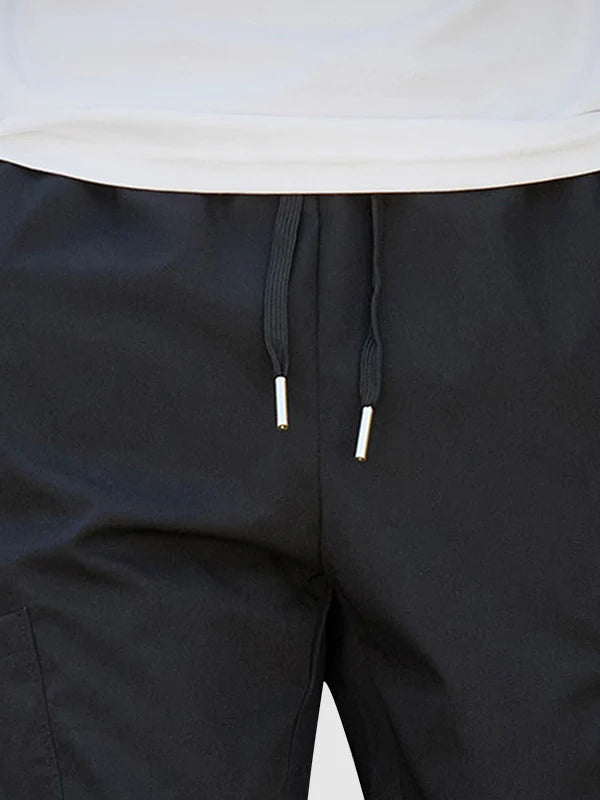 Drawstring Cargo Trousers-Vacay Outfit