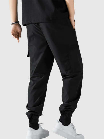 Drawstring Cargo Trousers-Vacay Outfit