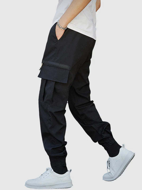 Drawstring Cargo Trousers-Vacay Outfit