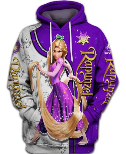 Elegant Rapunzel Hoodie-Vacay Outfit