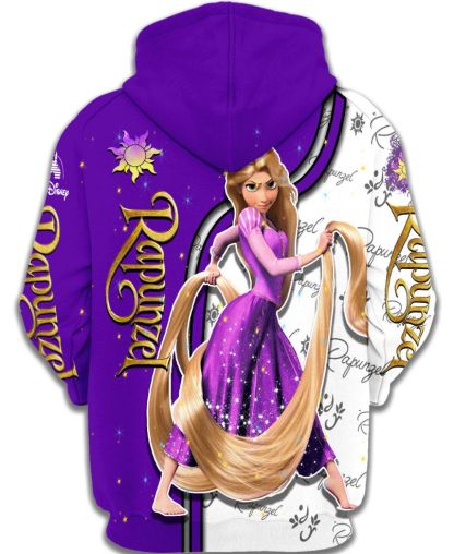 Elegant Rapunzel Hoodie-Vacay Outfit