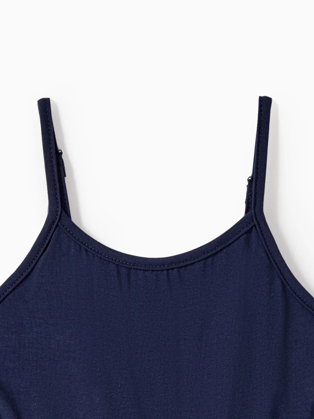 Family Matching Sets Coordinated Tees And Belted A Line Ruffle Hem Dress-Vacay Outfit