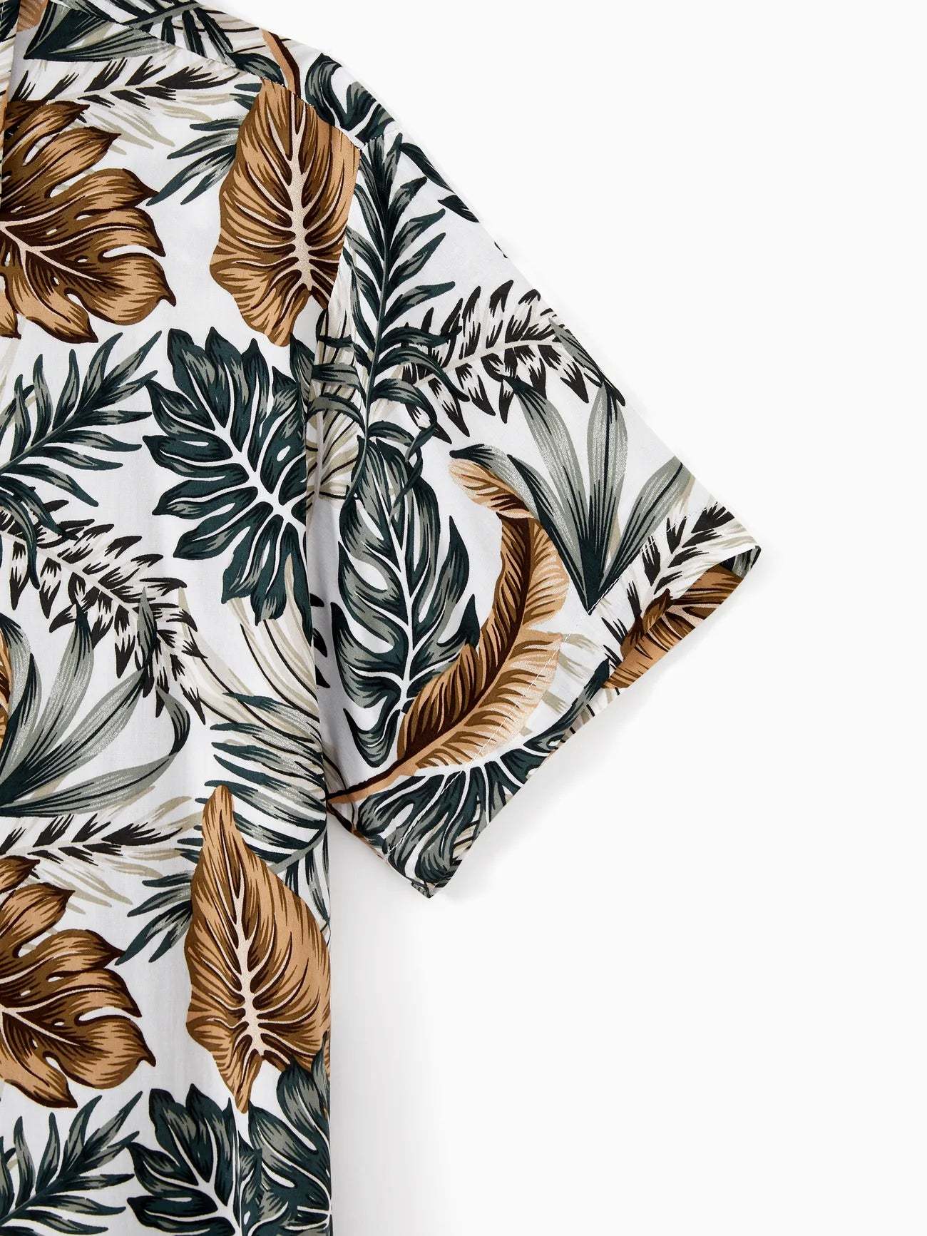 Leaf Pattern Family Matching Sets-Vacay Outfit