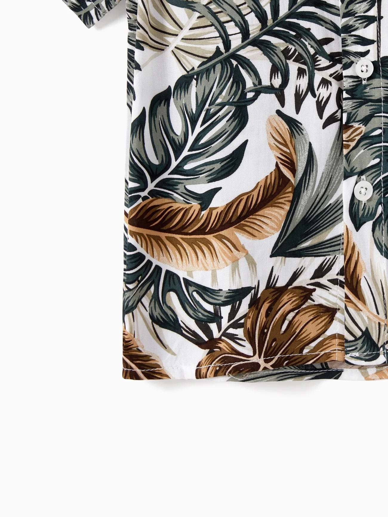 Leaf Pattern Family Matching Sets-Vacay Outfit