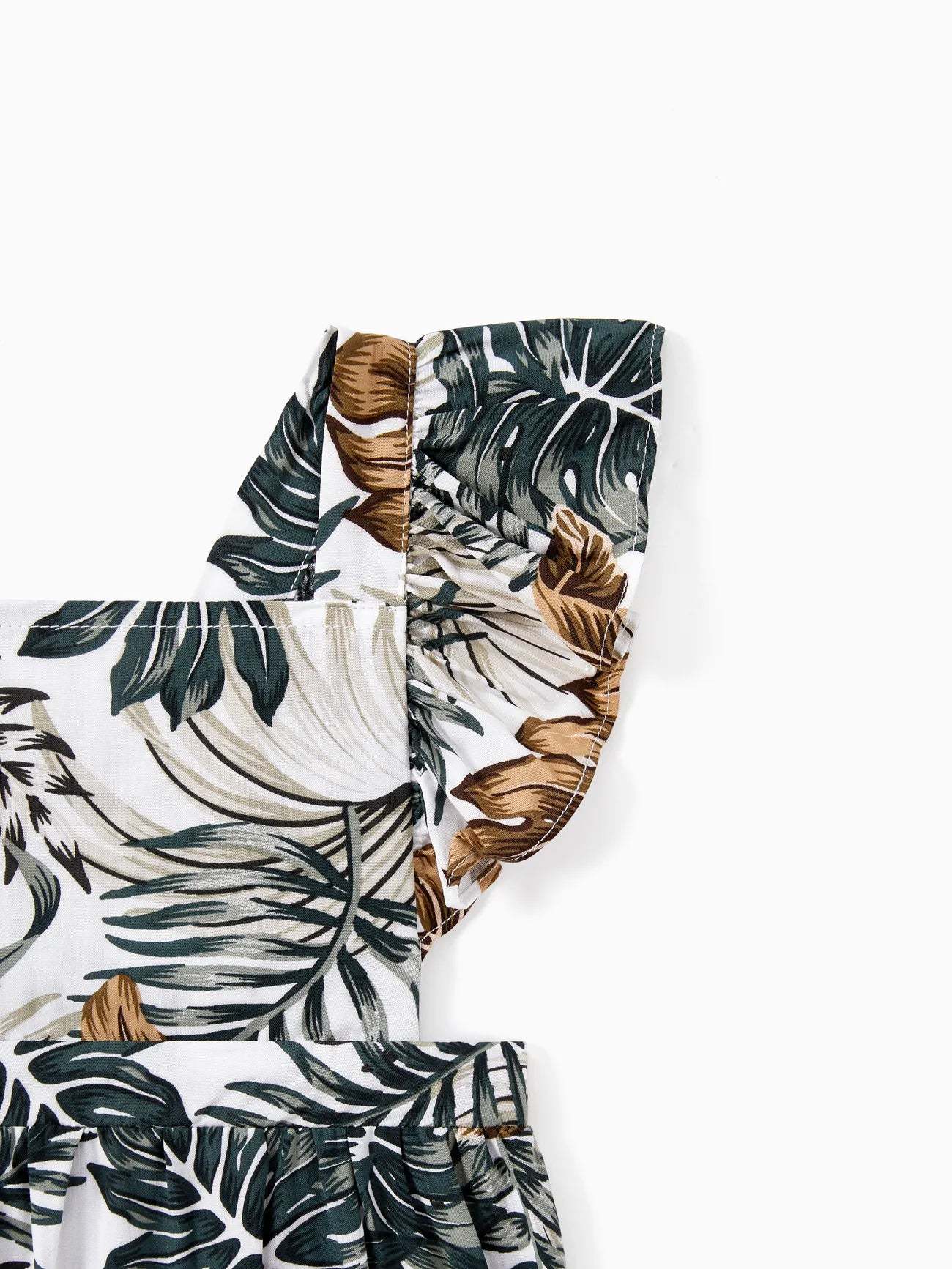 Leaf Pattern Family Matching Sets-Vacay Outfit