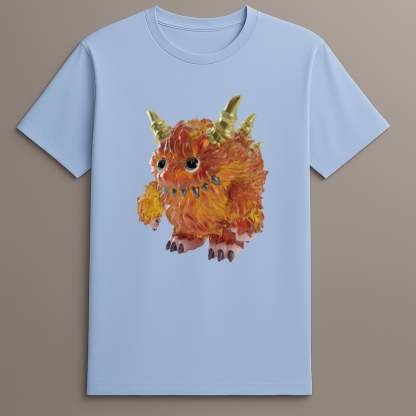 Blazing monster design