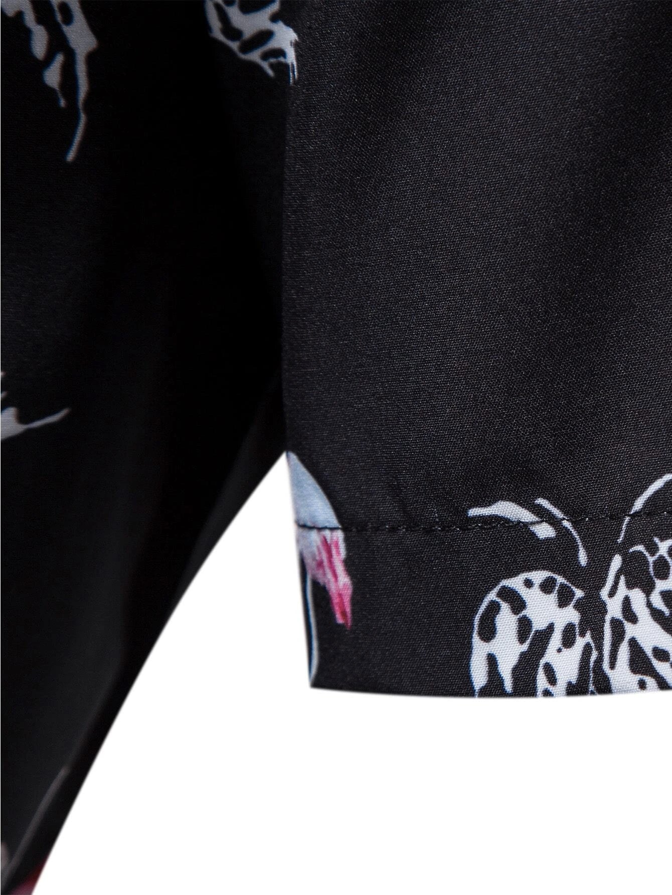 Flamingo And Tropical Patterned Shirt-Vacay Outfit