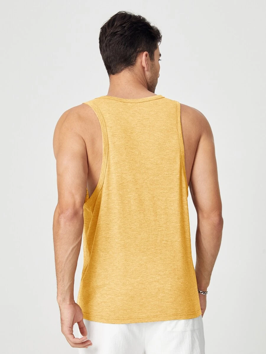 Tropical Flamingo Sleeveless Top-Vacay Outfit