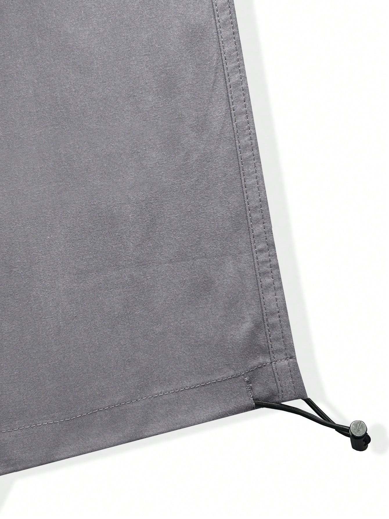 Flap Pocket Side Cargo Pants-Vacay Outfit