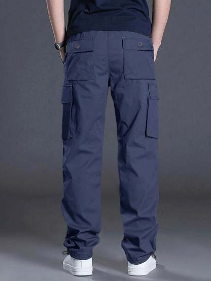 Flap Pocket Side Cargo Pants-Vacay Outfit
