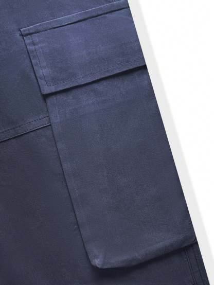 Flap Pocket Side Cargo Pants-Vacay Outfit