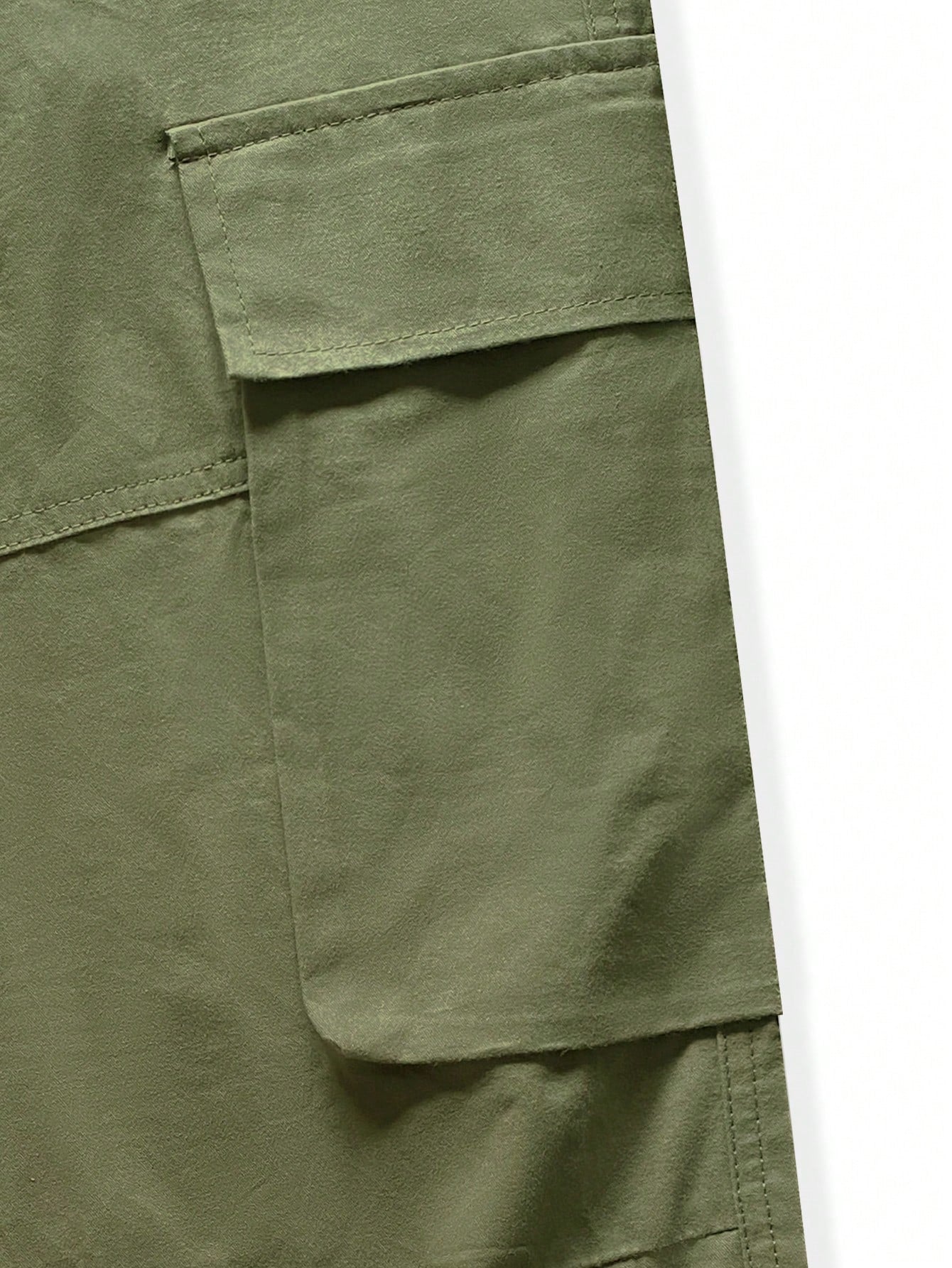 Flap Pocket Side Cargo Pants-Vacay Outfit