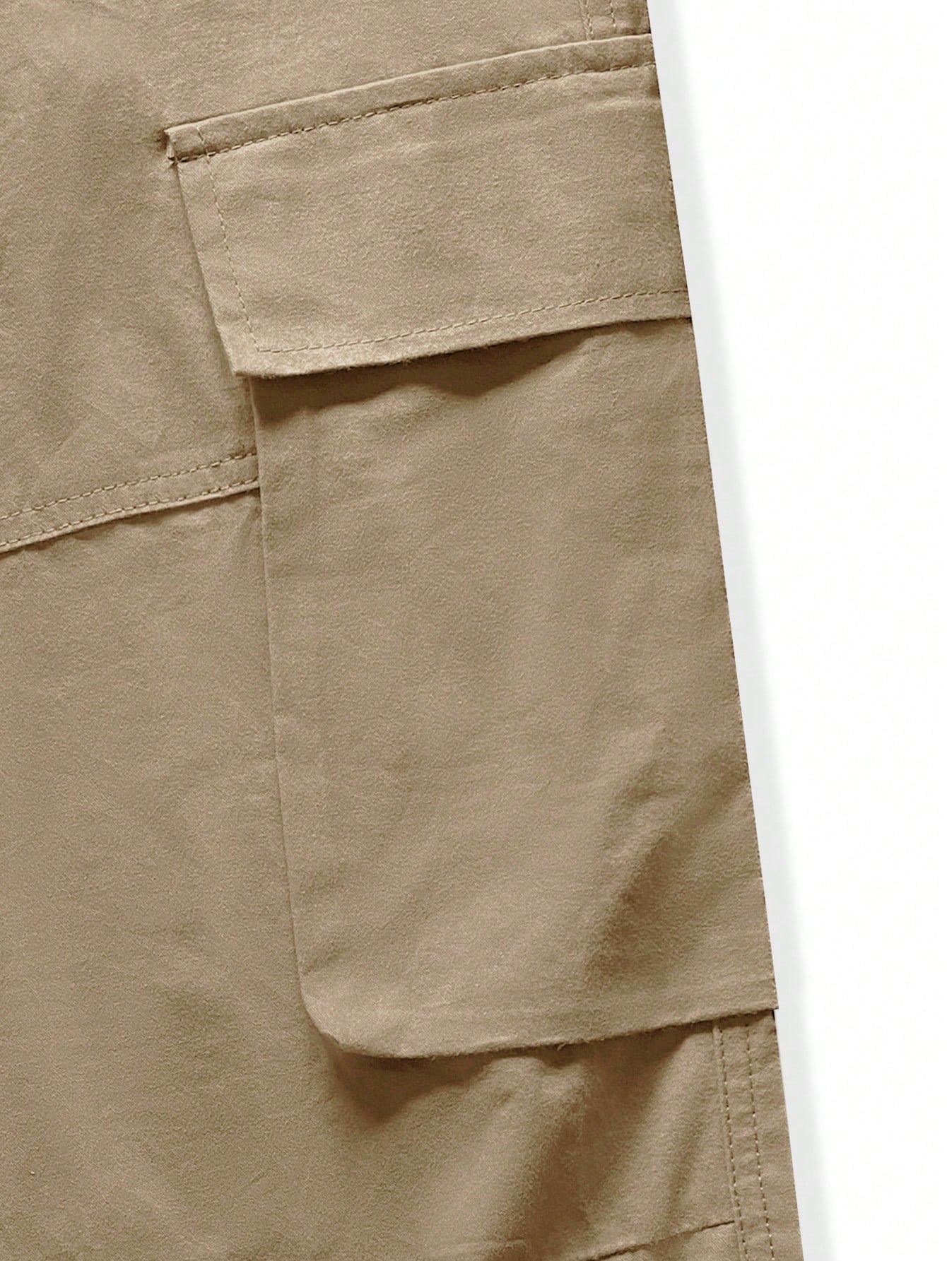 Flap Pocket Side Cargo Pants-Vacay Outfit