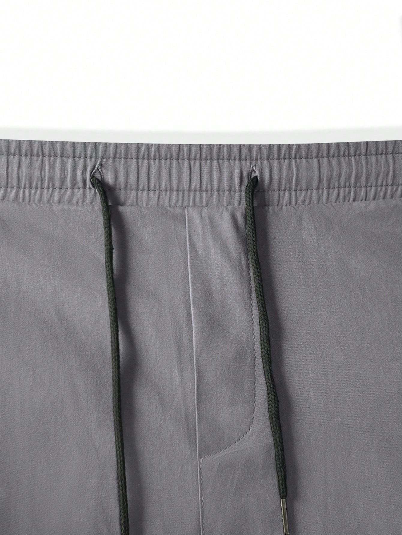 Flap Pocket Side Cargo Pants-Vacay Outfit