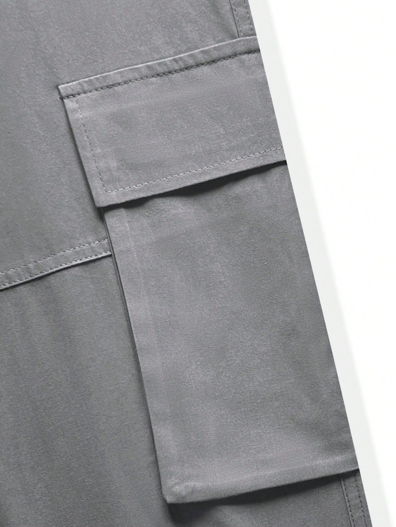 Flap Pocket Side Cargo Pants-Vacay Outfit