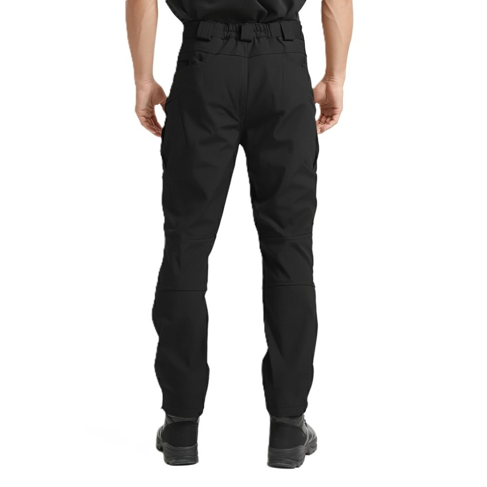 Fleece Lined Cargo Pants for Men with Tactical Design for Winter and Outdoor Hiking