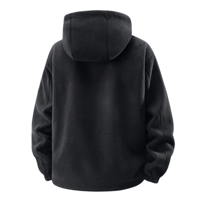 Full Zip Thermal Fleece Jacket With Packets For Men