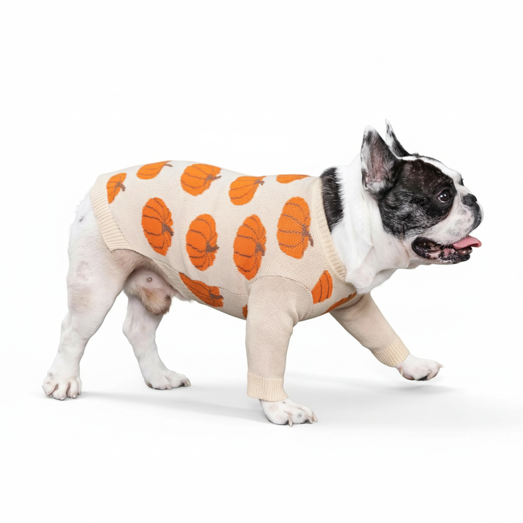 Valentines Dog Sweater Warm Winter Outfit