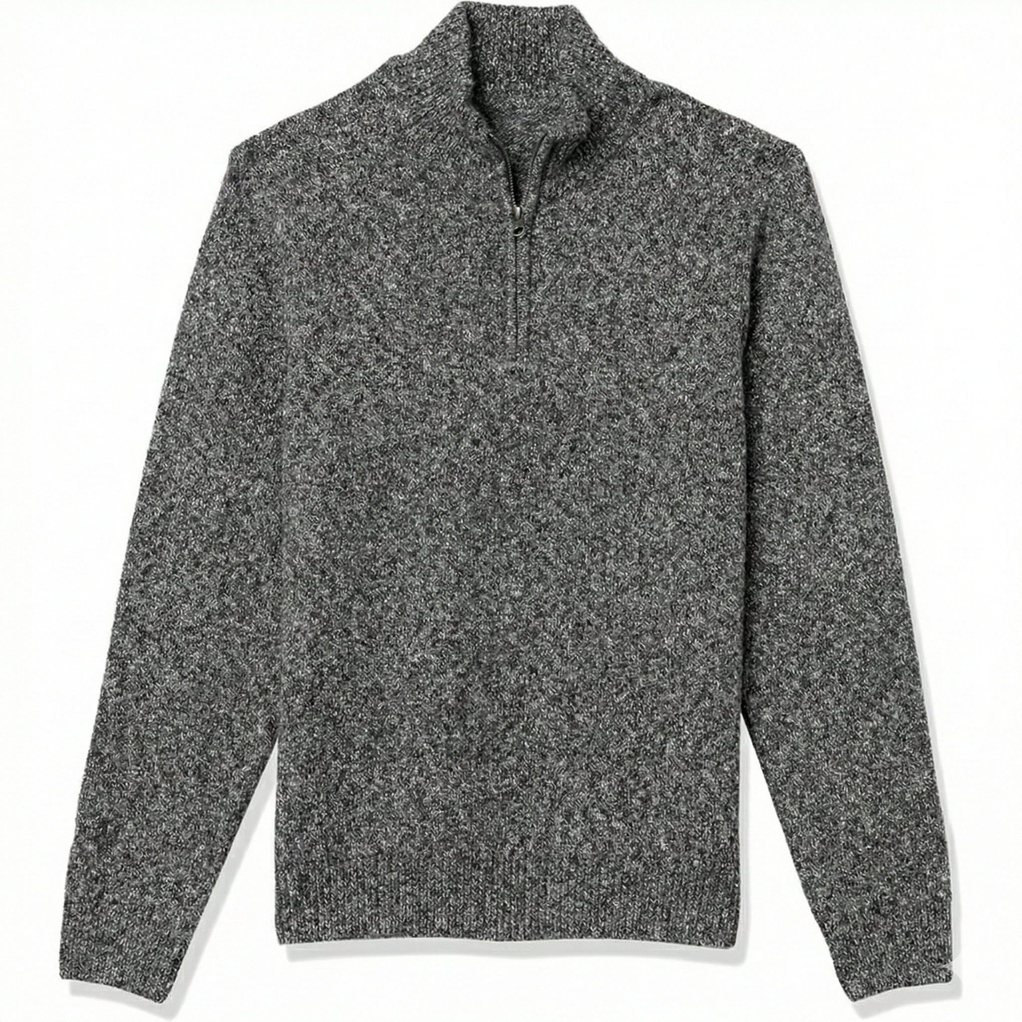 Long Sleeve Quarter Zip Knit Sweater