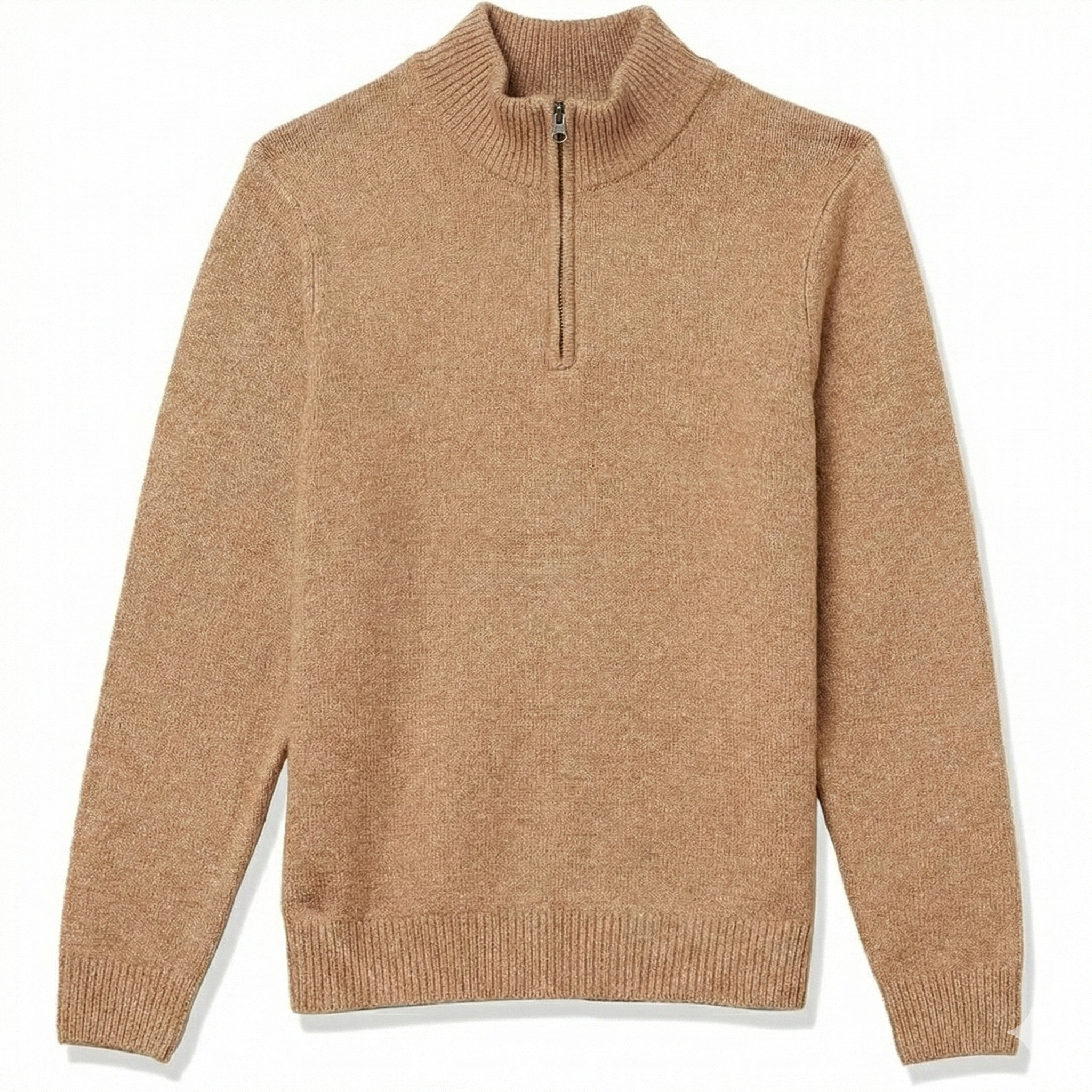 Long Sleeve Quarter Zip Knit Sweater