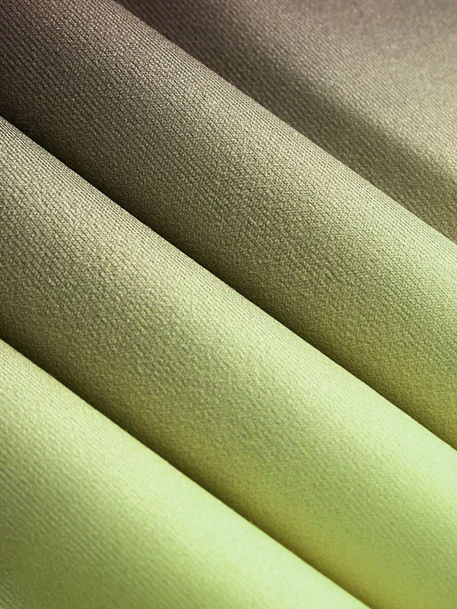 Gradient Letter Printed T Shirts-Vacay Outfit