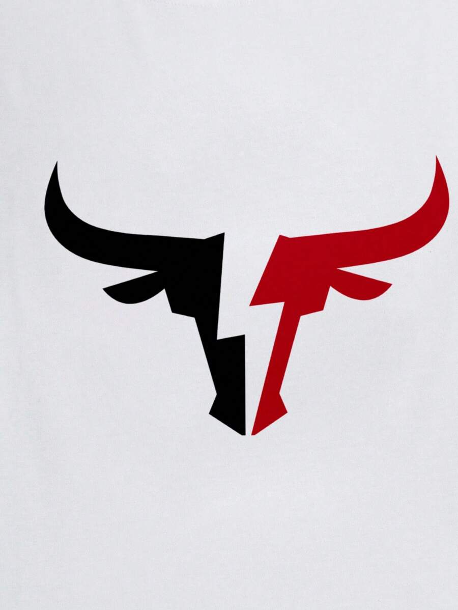 Round Collar Graphic Printed T Shirts-Vacay Outfit