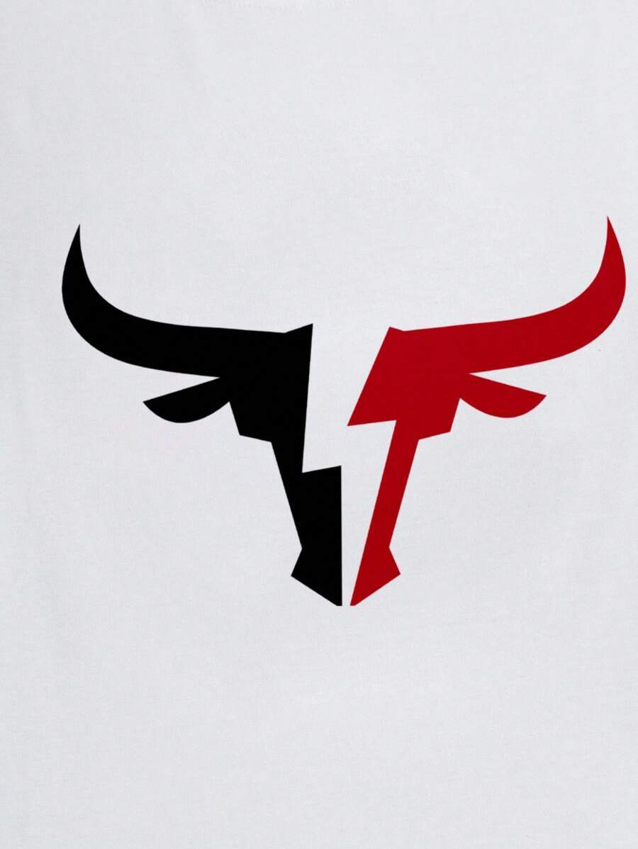 Round Collar Graphic Printed T Shirts-Vacay Outfit