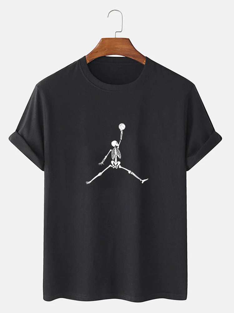 Basketball Printed T-Shirt-Vacay Outfit