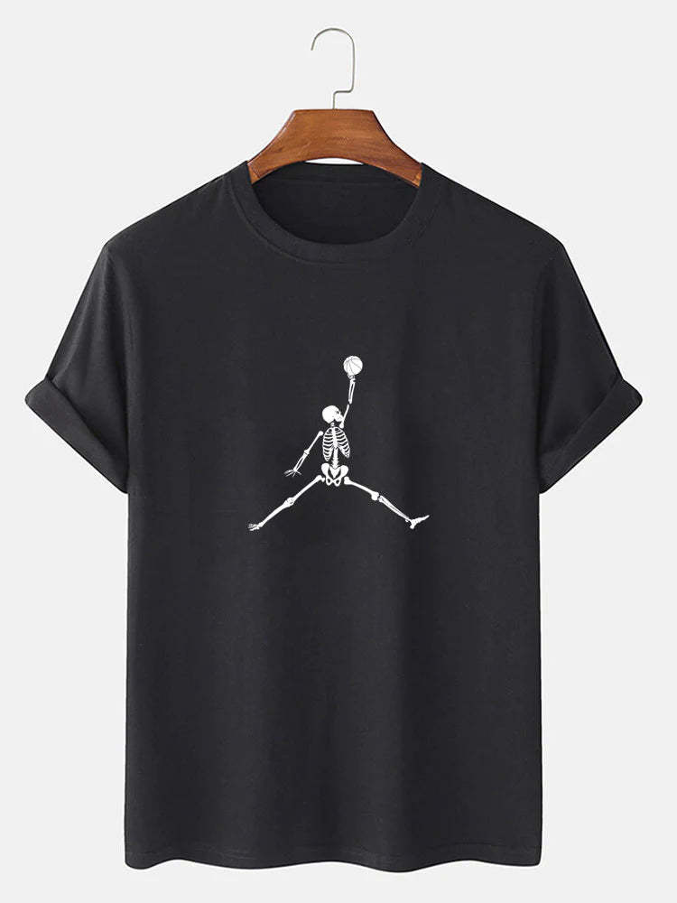Basketball Printed T-Shirt-Vacay Outfit