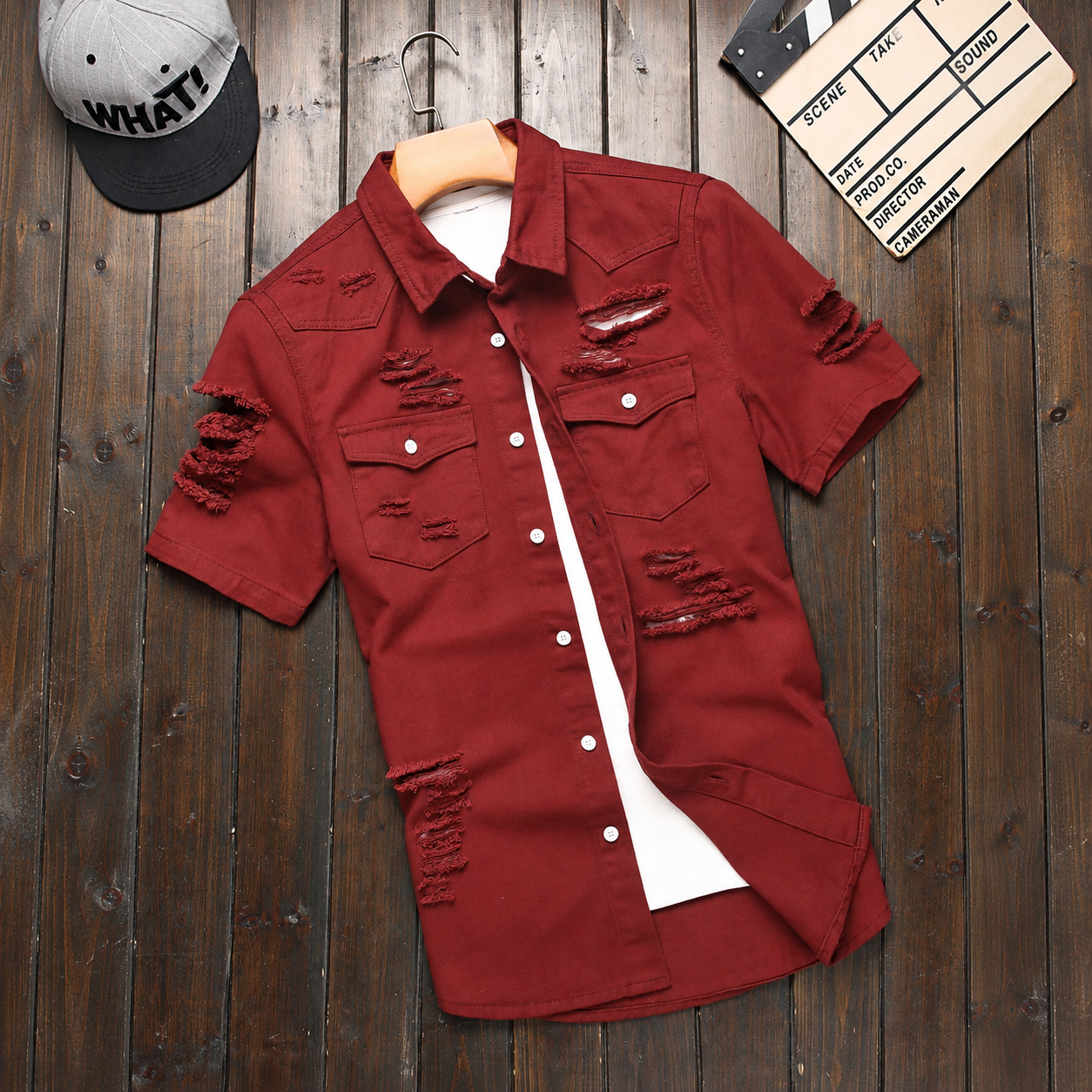 Burgundy · S