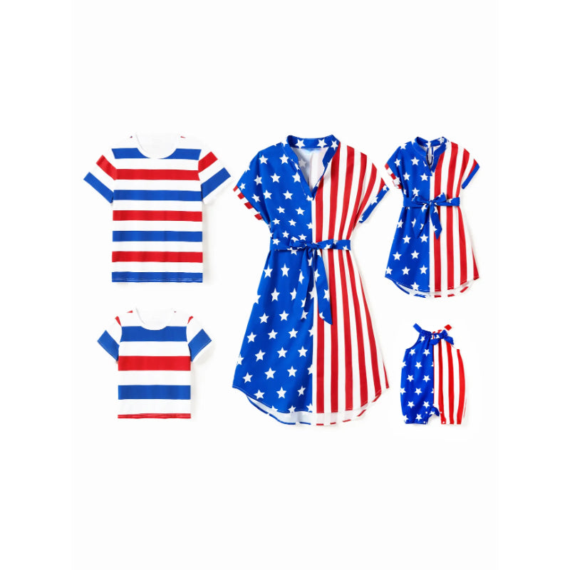 Independence Day Matching Family Outfits Set-Vacay Outfit