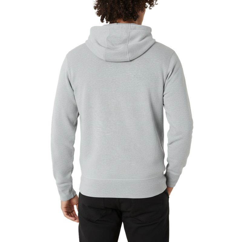 Men Lightweight French Terry Full-Zip Hooded Sweatshirt