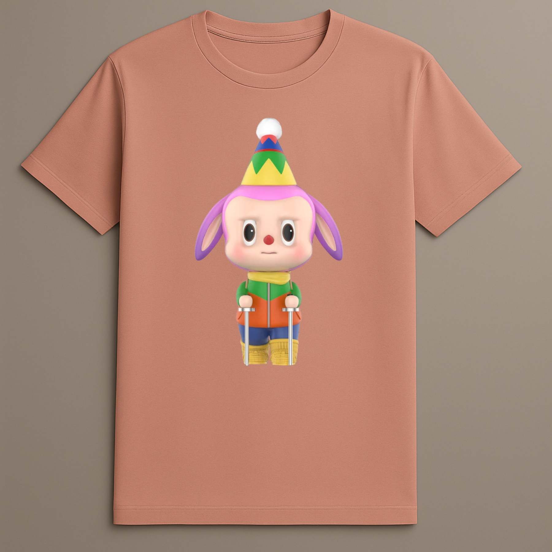 Cute elvish Labubu forest shirt

