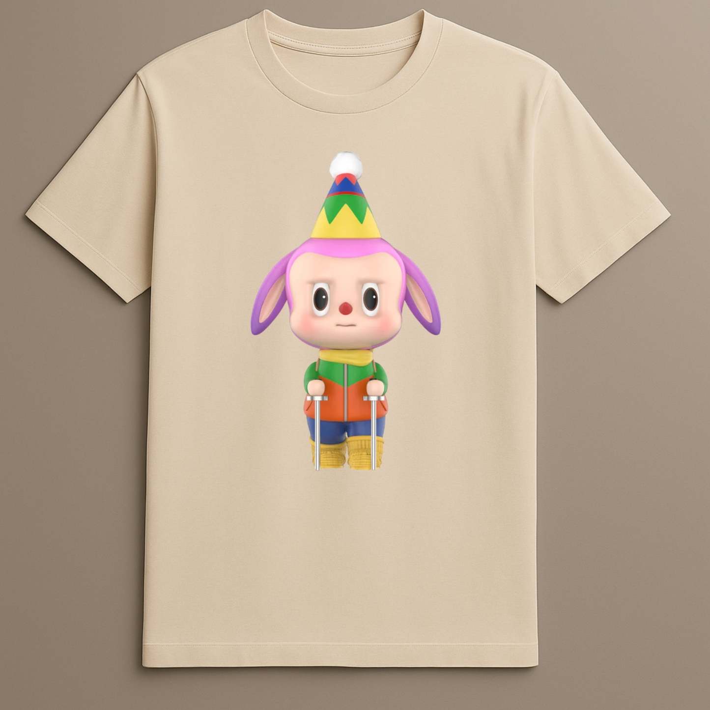 Camping series fantasy Labubu shirt