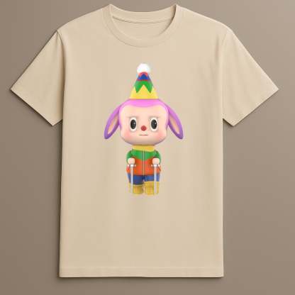 Camping series fantasy Labubu shirt