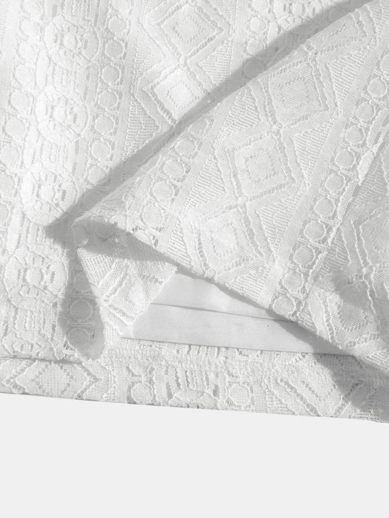 Lace Trimmed Loungewear Set-Vacay Outfit