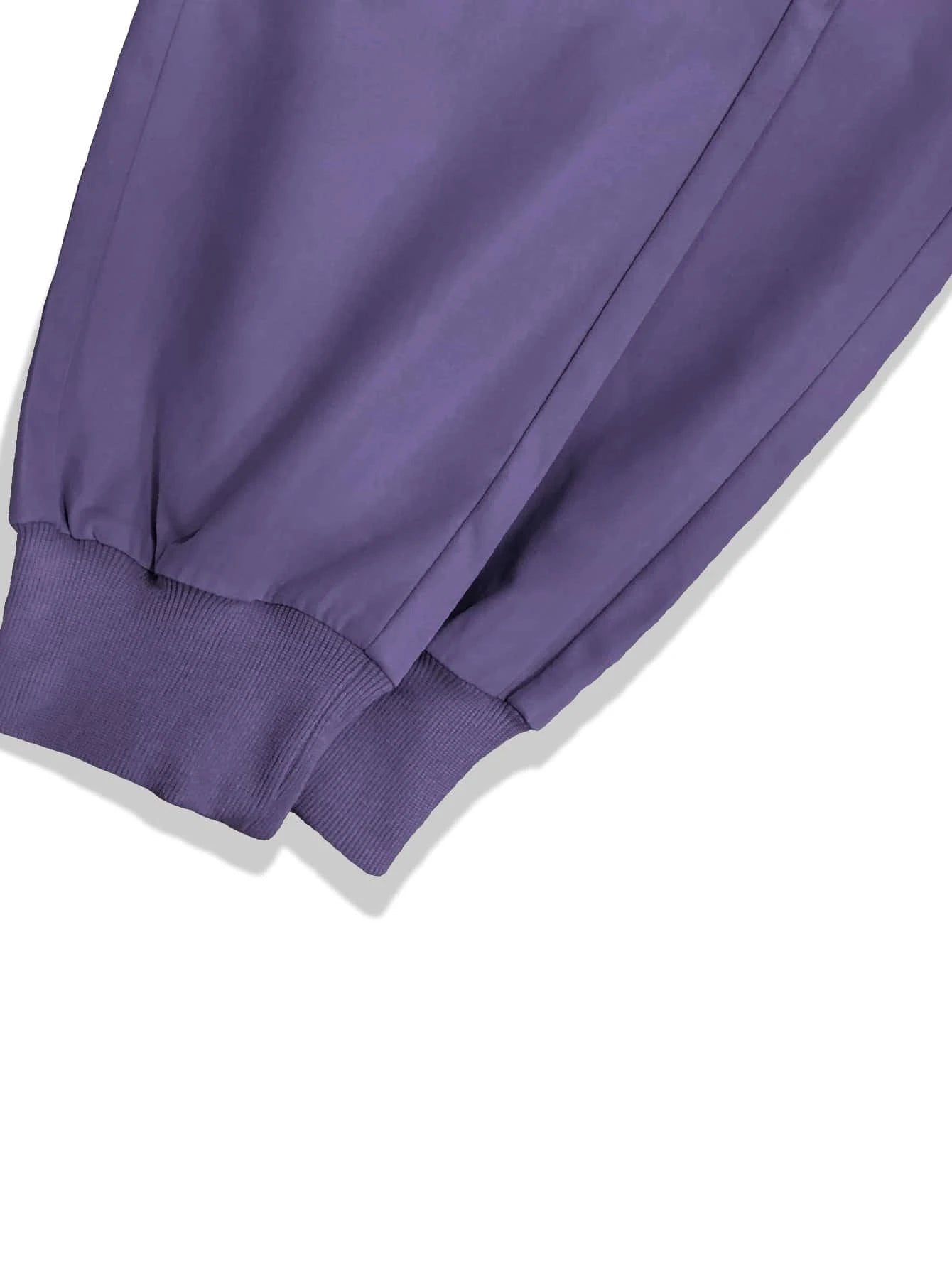 Letter Graphic Flap Pocket Cargo Pants-Vacay Outfit