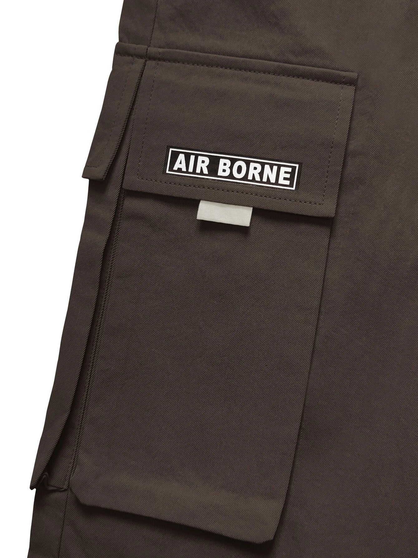 Letter Graphic Flap Pocket Cargo Pants-Vacay Outfit