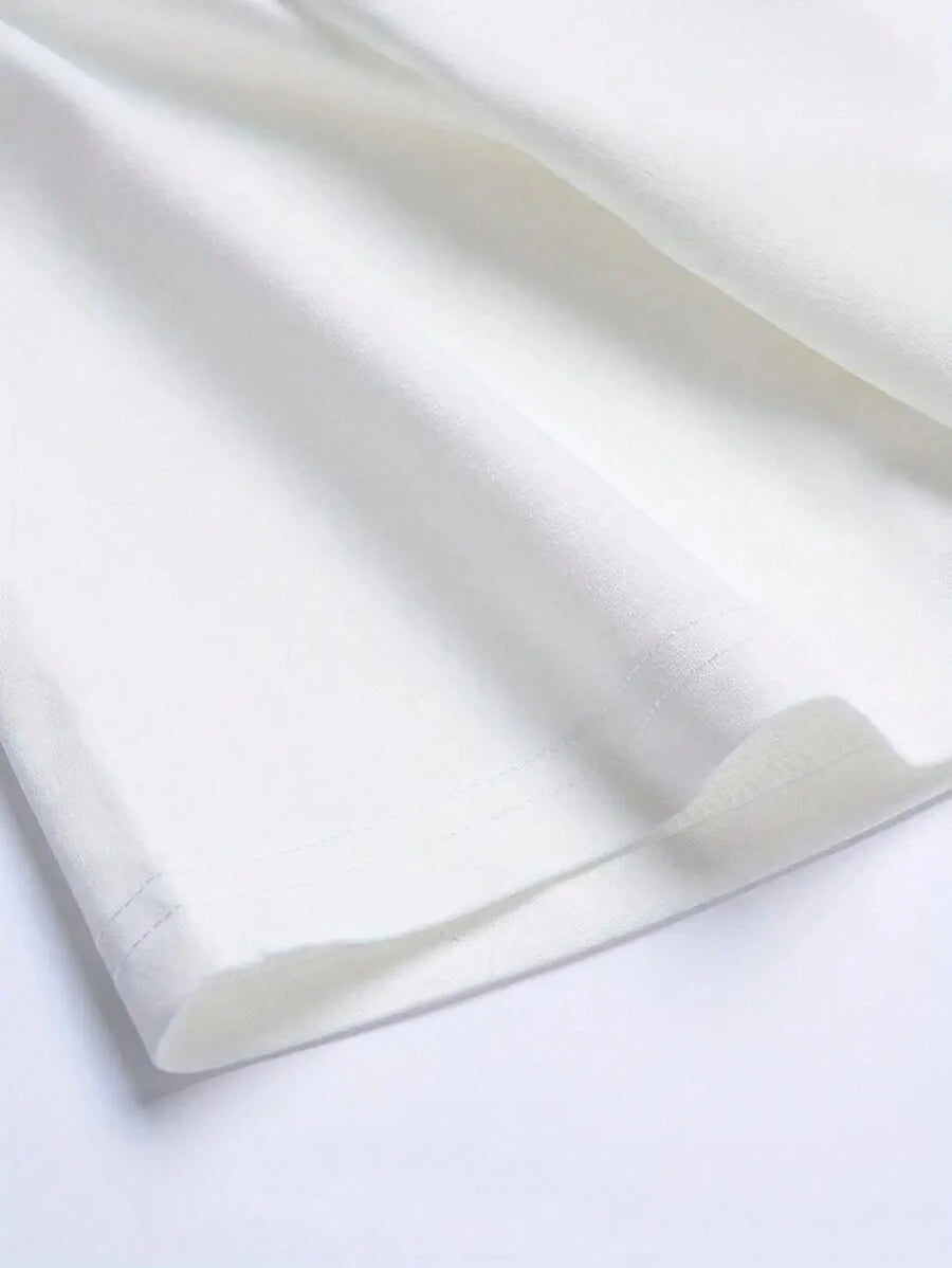 Graphic Letter Print T Shirt-Vacay Outfit