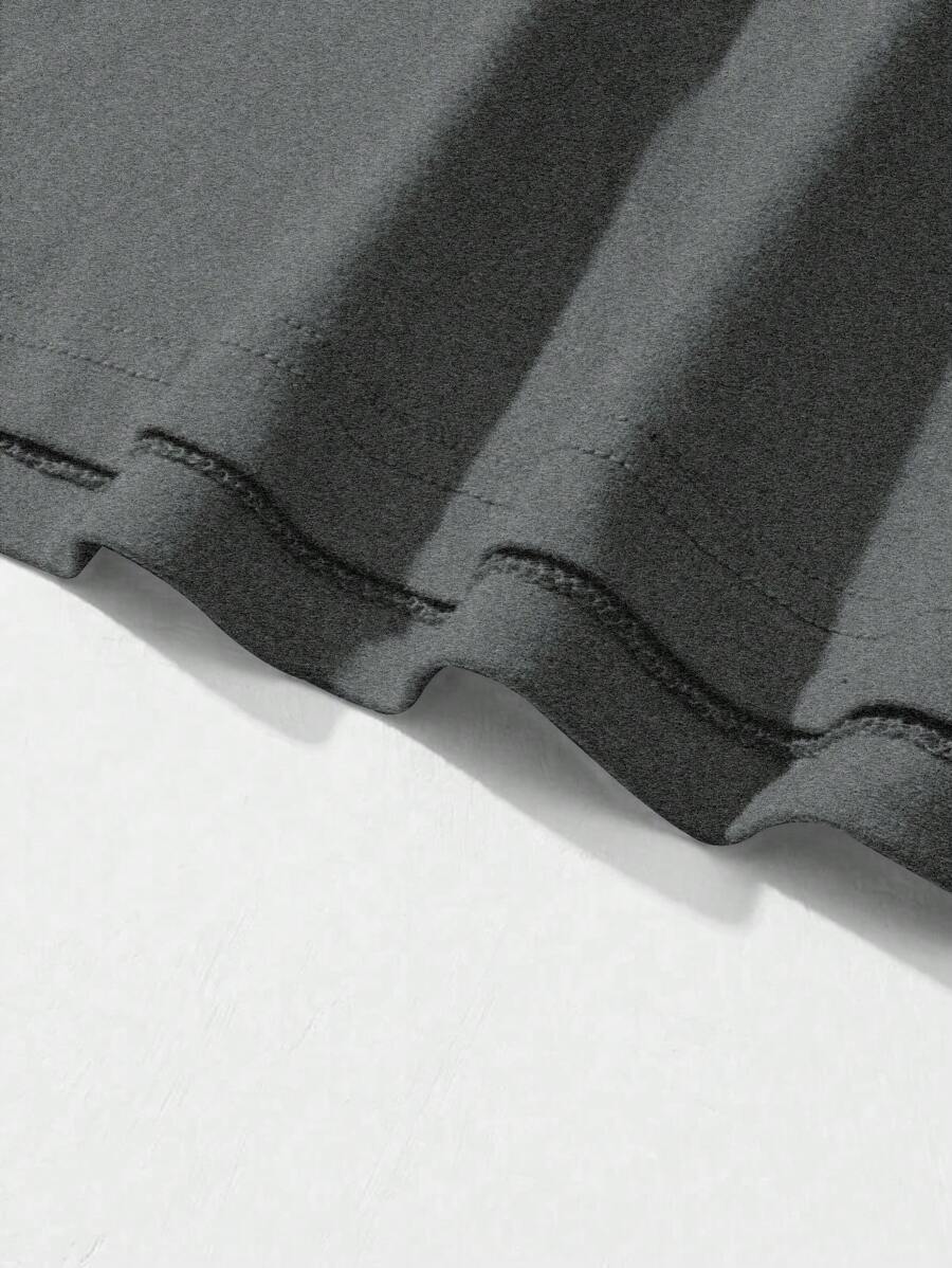 Graphic Letter Print T Shirt-Vacay Outfit